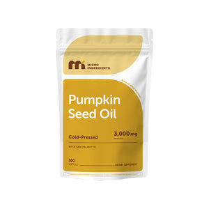 Micro Ingredients Pumpkin Seed Oil with Saw Palmetto Softgels